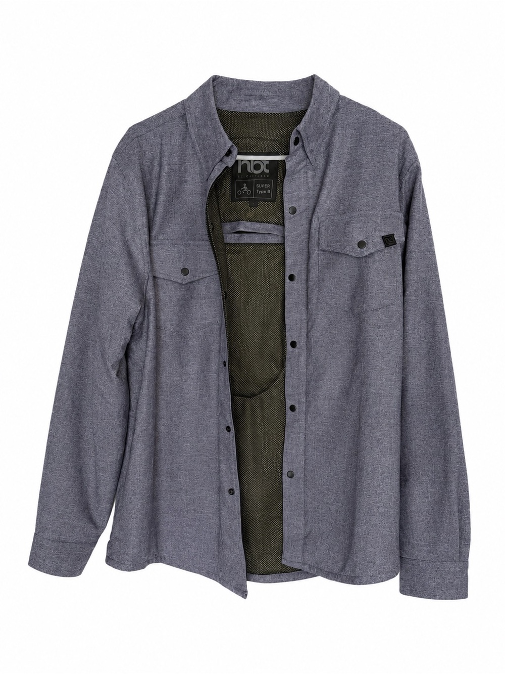 NBT Jacket Mens L Nomad Shirt Shacket motorcycle (no armor)